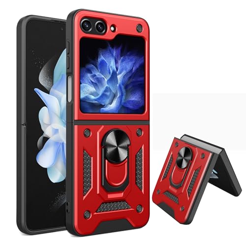 Coque Galaxy Z Flip 5 anneau de support et béquille de protection