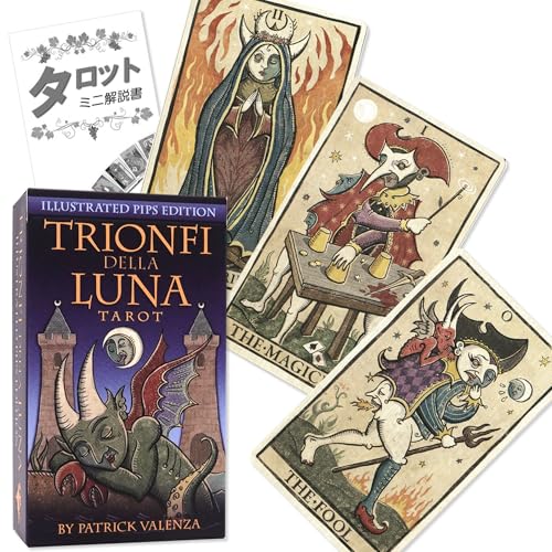 gItBEfbEiE^bg Trionfi Della Luna Tarot ^bg肢 {t Ki ^bgJ[h 78