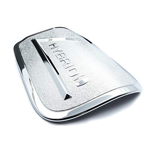 Yorten Tanque de combustível tampa da caixa de gás tampa tampa da porta guarnição cromada compatível