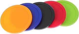 INOOMP 5pcs Ice Hockey Sports Accessories Air Fittings Mini Accessories Custom Hockey Pucks Air Hockey Table Interior Door Handle Plastic Hockey Replacements Piece Table Hockey Pucks Set