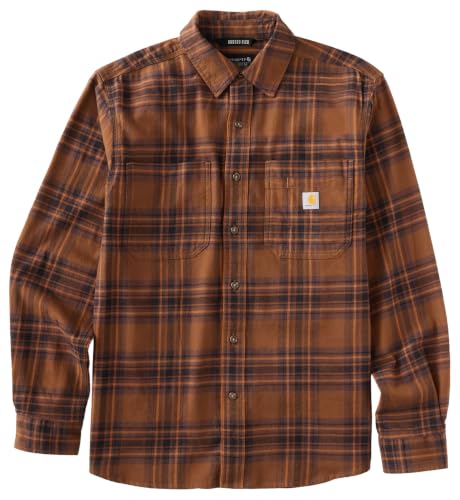 Image of Carhartt Men's Hamilton Relaxed Ls Plaid Shirt