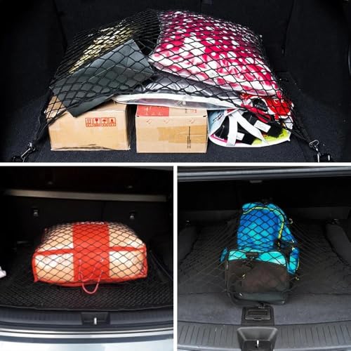 Filet de coffre BMW E90 E46 X5 - Accessoires de rangement à maille élastique