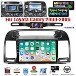 Android-13-Car-Radio-for-Toyota-Camry-2000-2001-2002-2003-2004-2005-2006-9-inch-Touch-Screen-Stereo-Apple-Carplay-Android-AutoGPSMirror-Link1080PBluetoothWiFi-Backup-Camera-MIC-2G32G