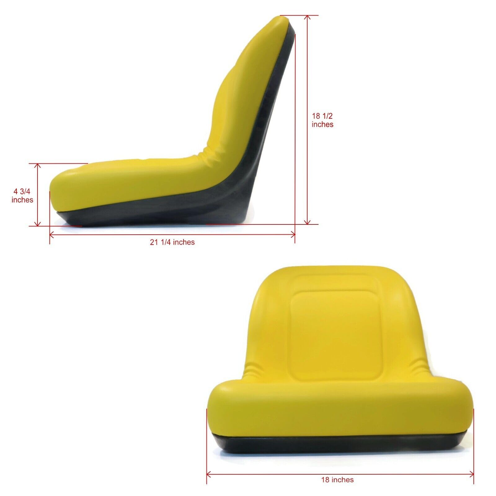 Amazon.com: Replacement parts for (2) Yellow HIGH BACK SEAT w 