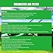 5687301, 560873001, 901590001 Air Filter Primer Bulb Fuel Line Replacement Kit Fits for HOMELITE UT10501 360 Automatic Chain Saw, All-in-1 Kit [by Acupress]