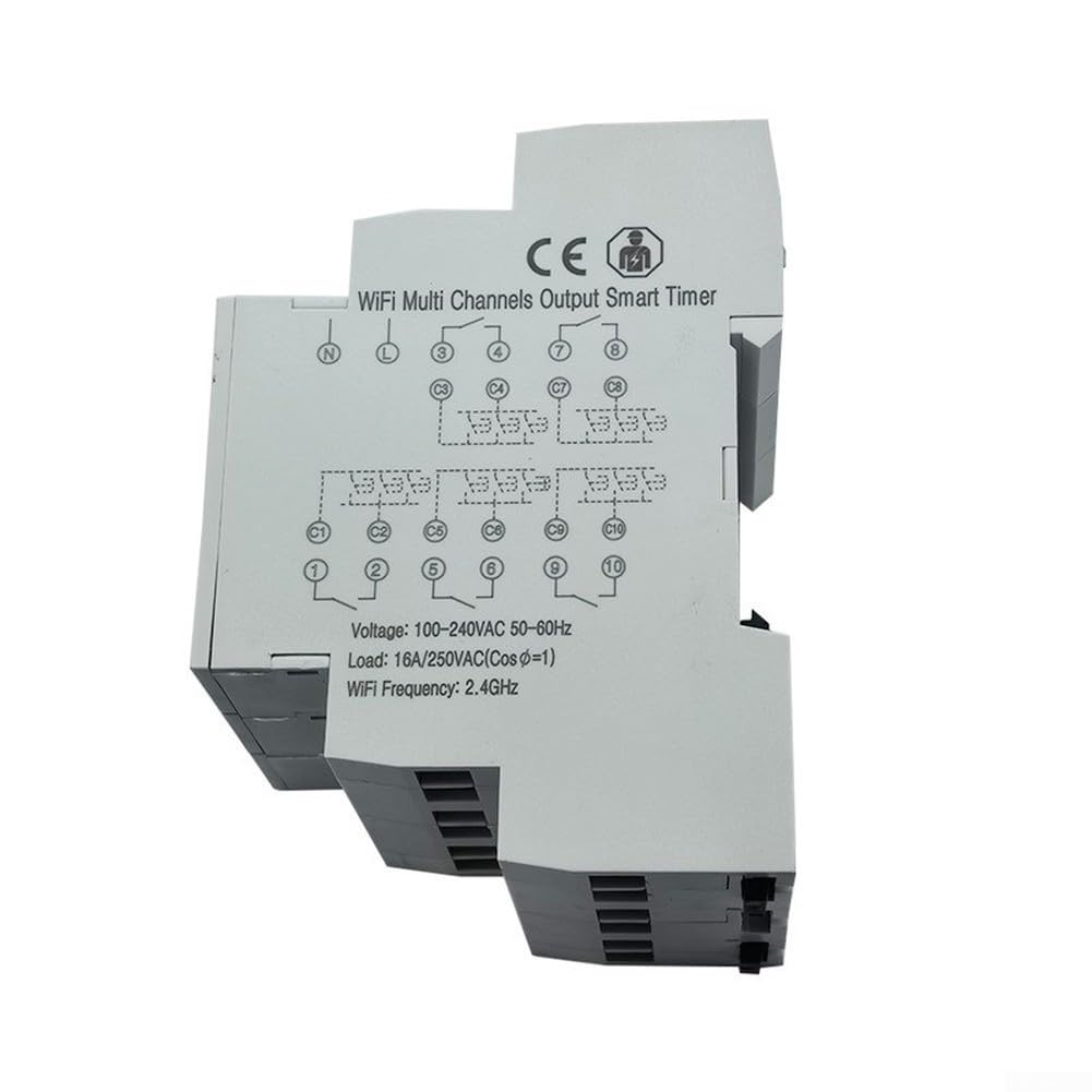 per interruttore Domotica PC Ignifugo 5 Timer per interruttore
