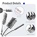 12Pcs Stainless Steel Bore Brush Set with 1/4