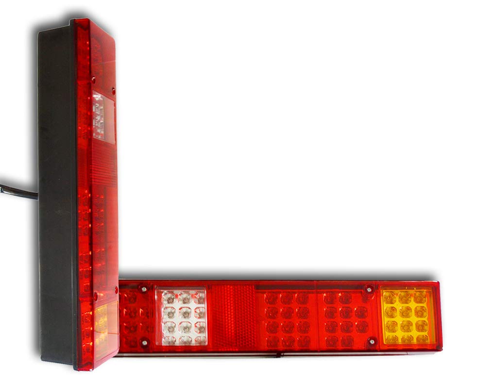 2 x 24 V Universal 60 LED luces traseras TAIL Stop Indicador antiniebla para camión WAGON LORRY Remolque BUS CHASSIS CUSTOM PROJECTS