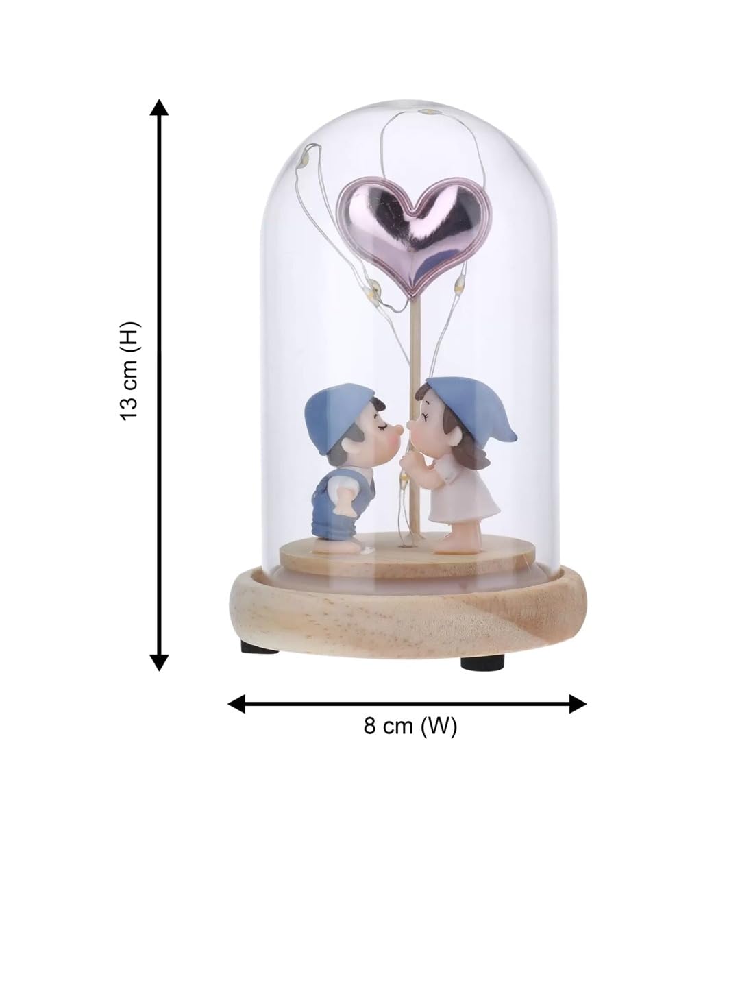 Romantic LED Dome Couple Gift - Valentine's Day Decor -4