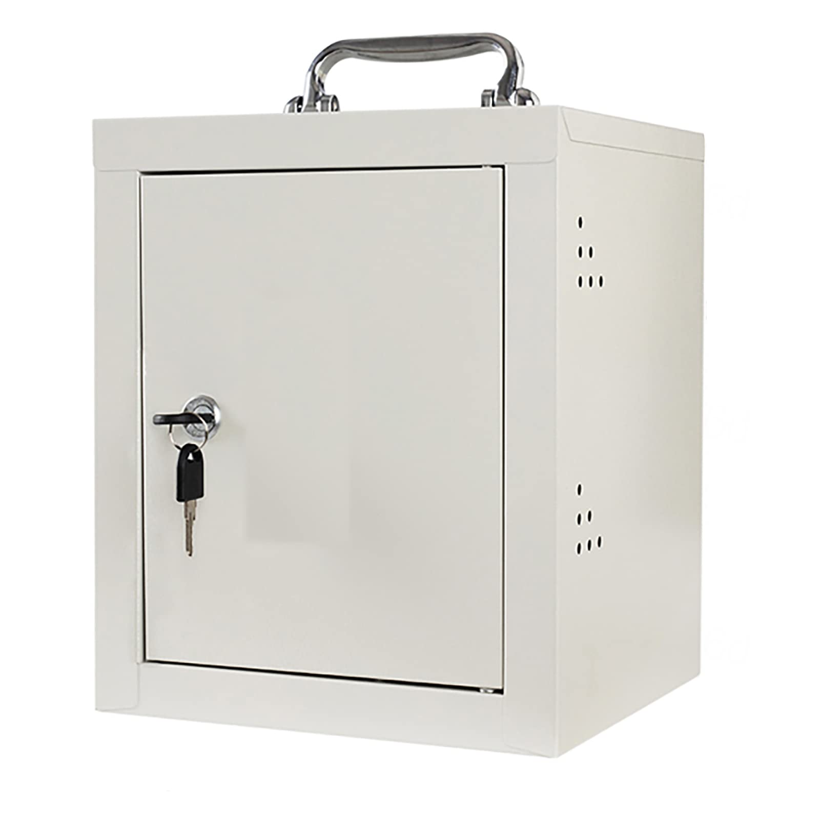 Transparent Lockable Cell Phone Safe Deposit Box - 48 Slots Portable Storage Locker for Phones Hand-Carried for Events &amp; Gatherings,12slots