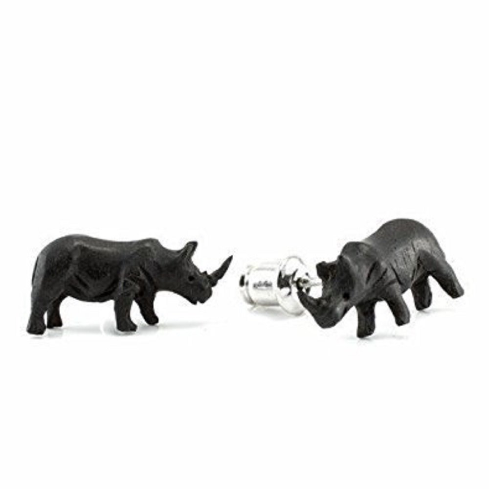 WildKlass Rhino Makerpin Earring Studs