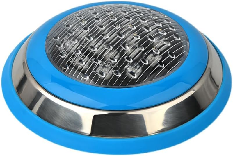 AC 24V 6W LED Outdoor Pool Lamp Waterproof IP68 Submersible Swimming Pool Wall Lights,Stainless Steel Fish Pond Lamp Outdoor Underwater Light,RGB Color Change