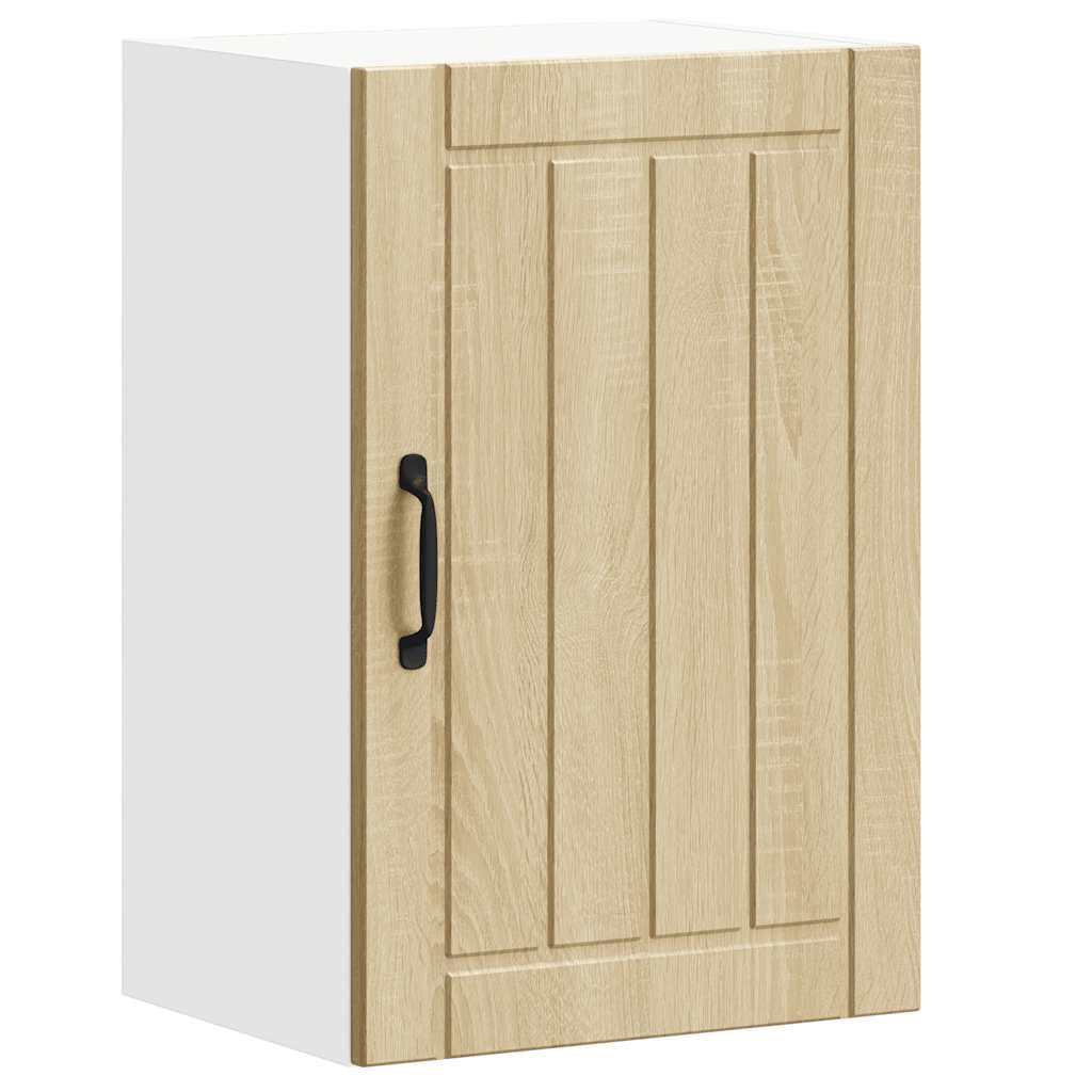 vidaXL Kitchen Wall Cabinet Lucca Sonoma Oak Engineered Wood, kitchen wall unit, cabinet for kitchen wall, wall cabinets with doors — image 1