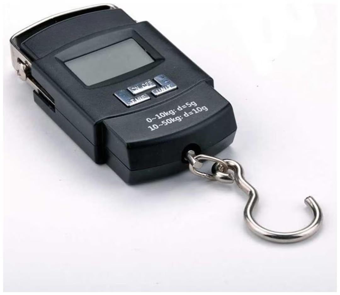 EDNITA Hanging Weight Machine Electronic Portable Digital LED Screen Luggage Weighing Scale, 50 kg/110 Lb For Multi-Purpose Use