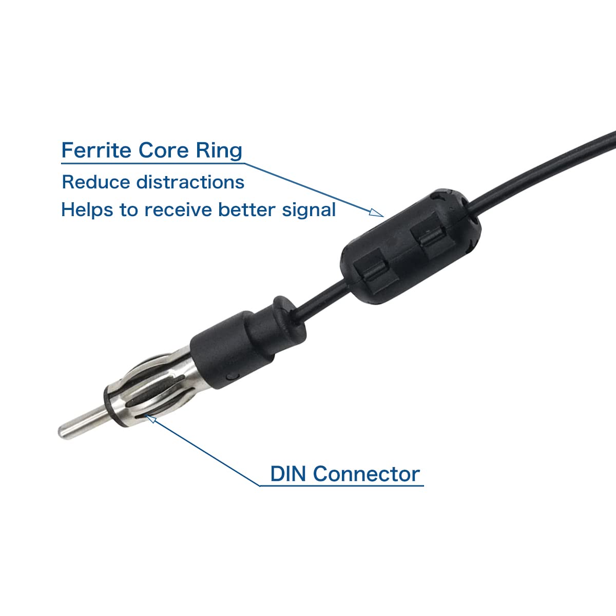 Antena Oculta Am FM para Parabrisas de Coche y camión