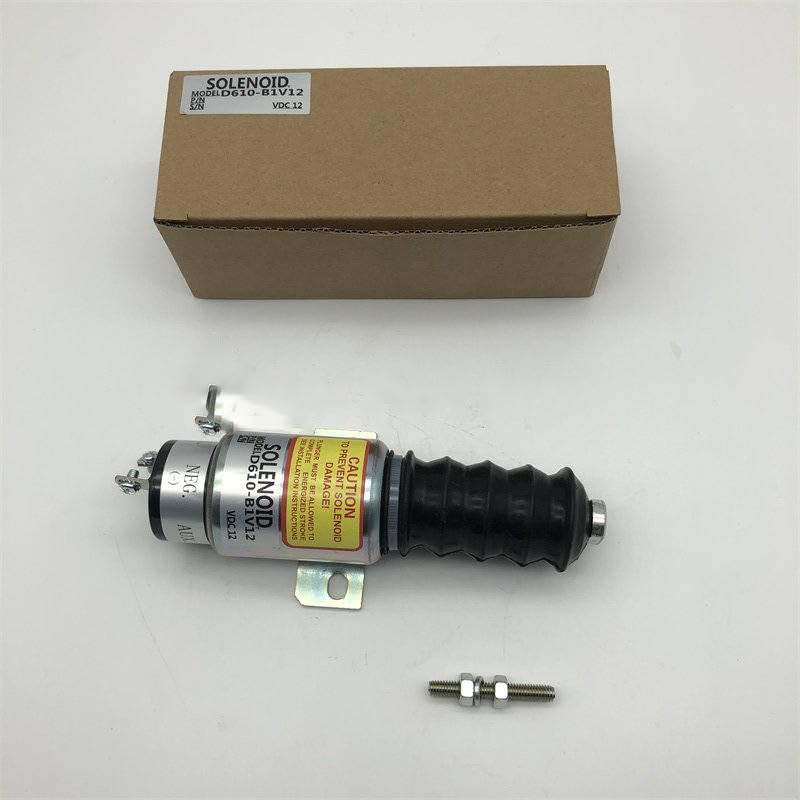 1502-12C2U1B1S1 2 Terminals 12V Throttle Choke Solenoid for JLG Lift DF750