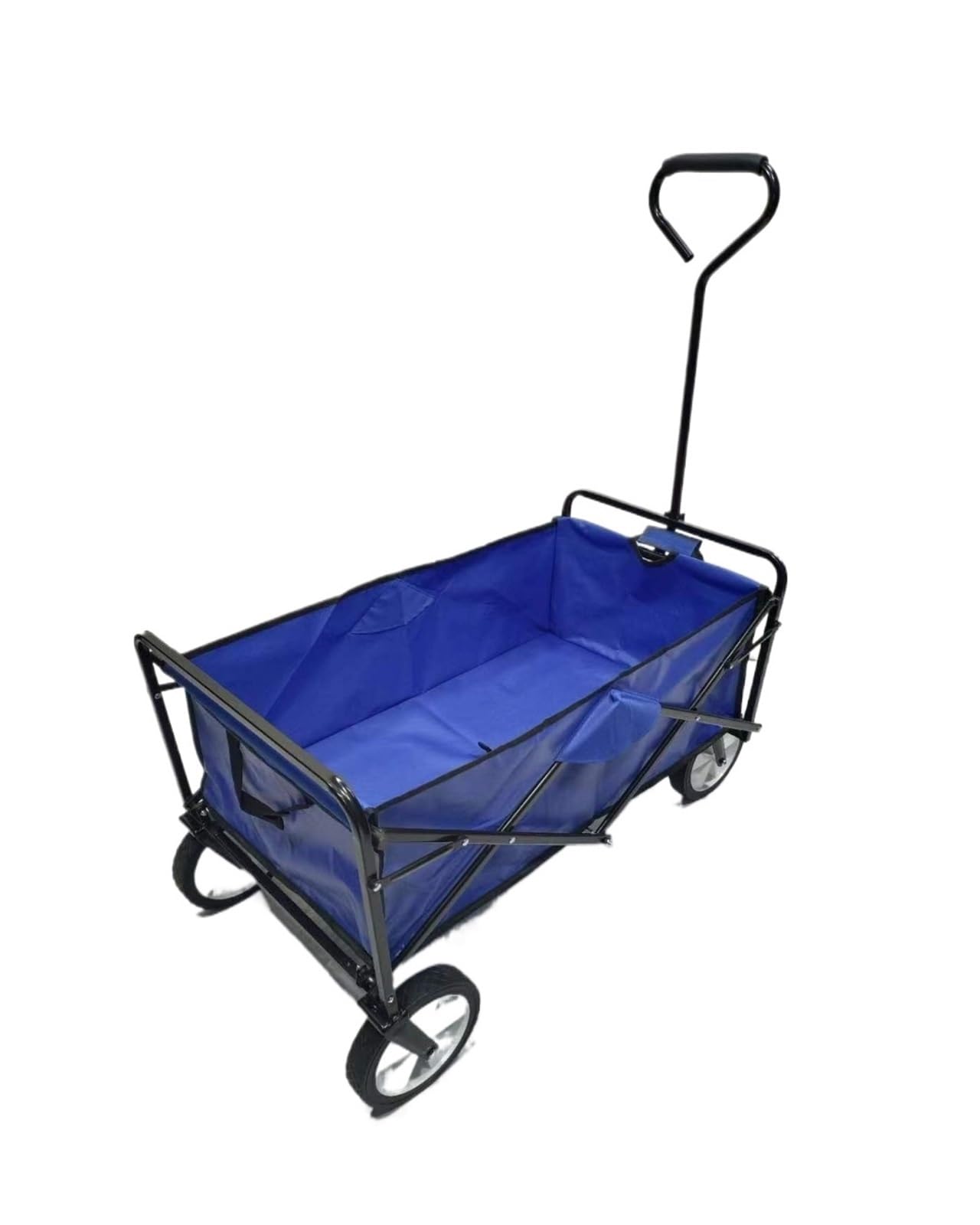 Wagons Carts Foldable, Collapsible Beach Wagon Cart Large Capacity Outdoor Folding Utility Camping Garden Shopping,Collapsible Wagon
