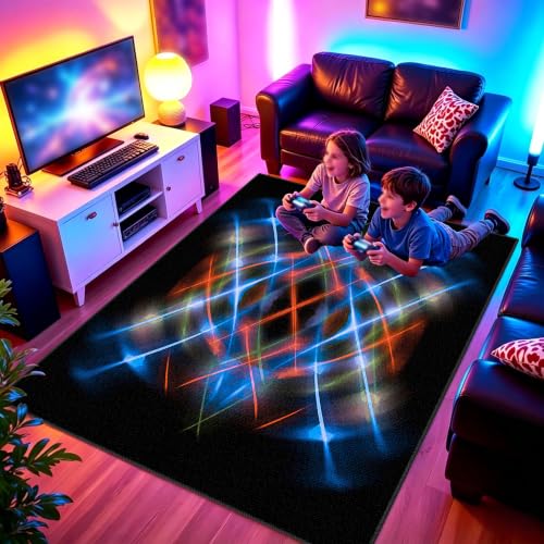 Tapis de jeu gaming pour chambre 170x200cm antidérapant - 4
