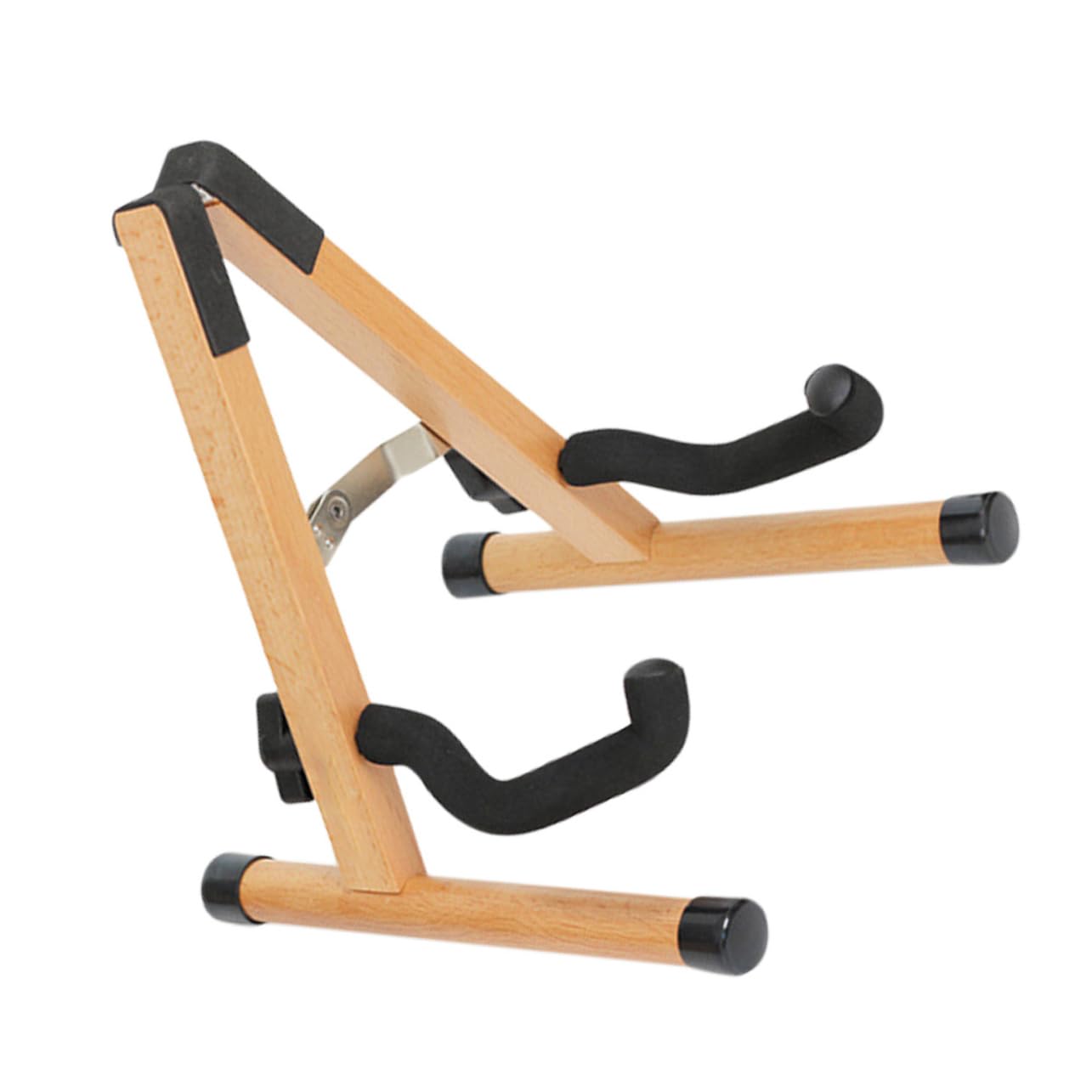 Totority Mandolin Rack Stand Wooden Support for Violin Unique Shape Scratch-proof Lightweight and Portable