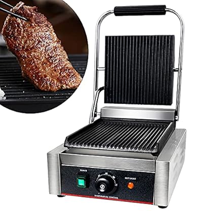 Kontaktgrill Sandwichmaker Sandwichtoaster, 1800W Sandwich-Maker mit Temperaturregelung, mit Aus abnehmbarer… – Bild 4