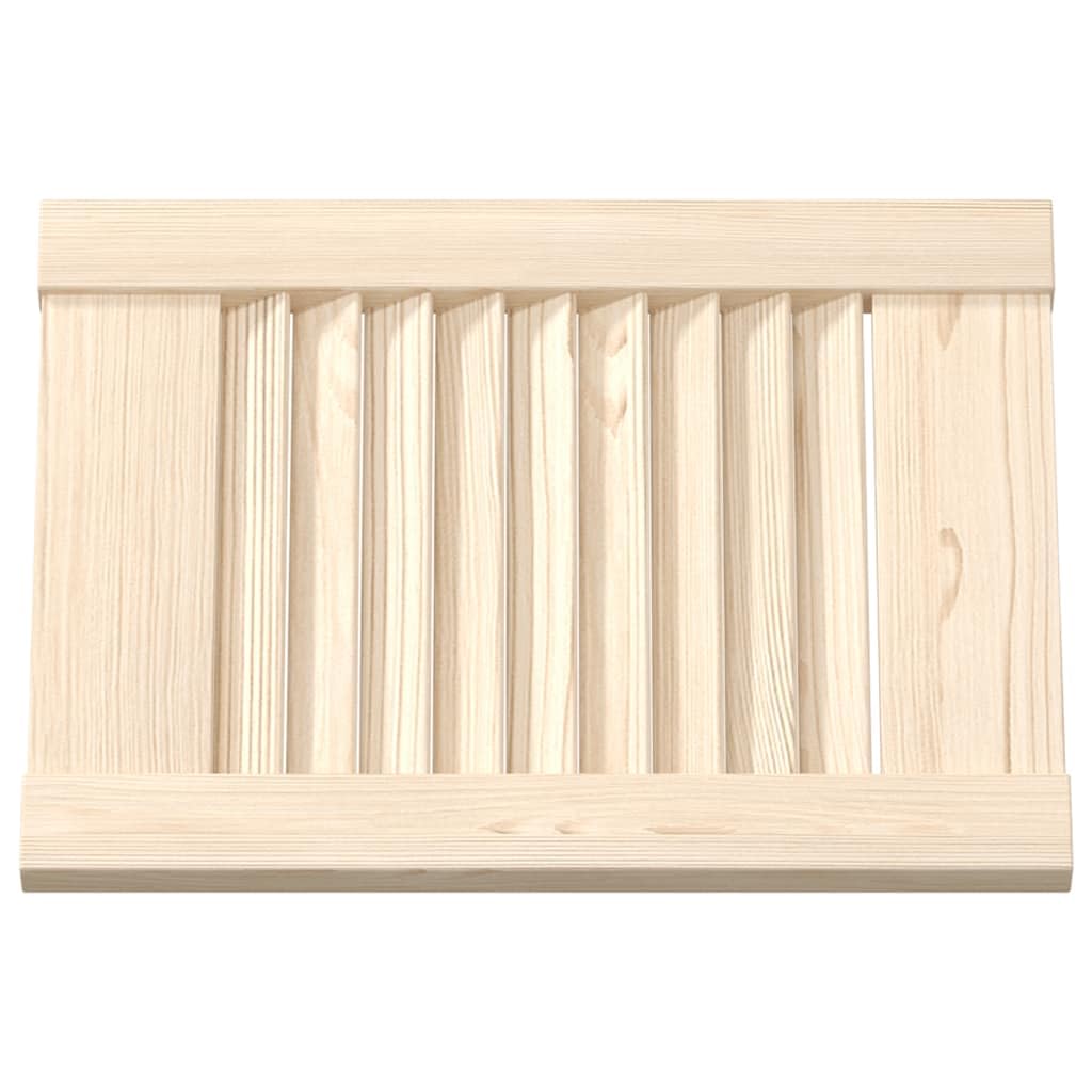 Genérico Puerta de Armario de Lamas 4 uds 39,5x29,5 cm Madera de Pino,Bricolaje,Accesorios de Bricolaje,Ferretería para armarios,Puertas de armarios-4015887