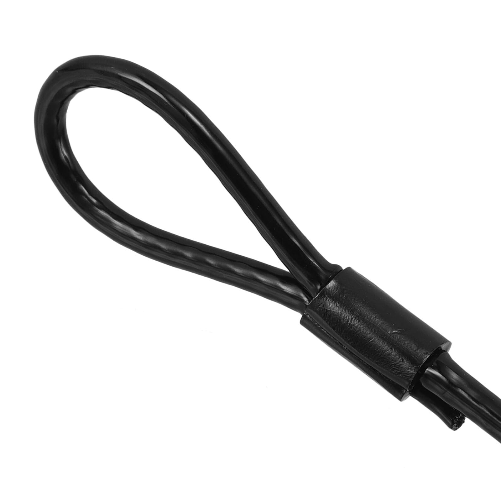 Cavo di Sicurezza per Luci da Palcoscenico 4mm Nero in Acciaio Capacità di Carico 50kg Supporto Robusto e Fissaggio Sicuro per Installazioni Sceniche 10 Pezzi