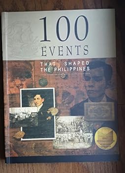 Hardcover 100 events that shaped the Philippines Book
