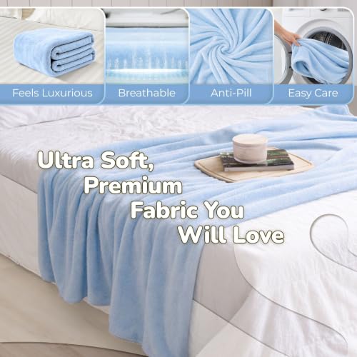 Image of Super Blanky Wearable Blankets for Women & Men, Graduation Day Gift for Her, Cozy Gifts for Women, Wife Birthday Gifts Ideas