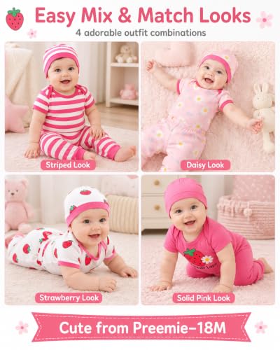 Image of Baby Boy Girl Clothes Preemie Newborn Must Have Infant Essentials Outfits 20 Piece Clothing 0-18 Months