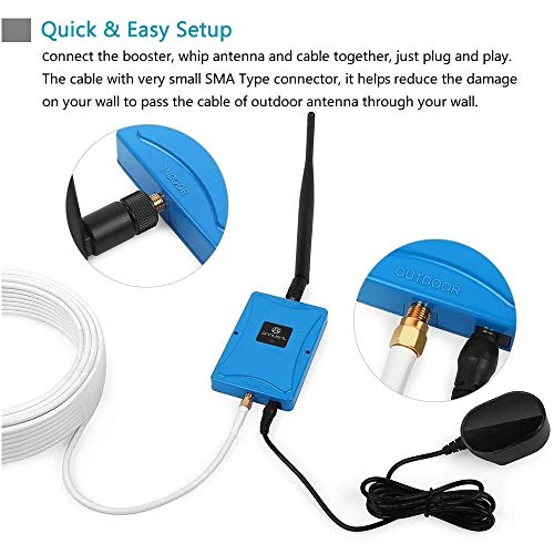 Amplificador de Sinal Celular 4G 2600MHz LTE Repetidor 4G Repetidor de Sinal Frequência Band 7 Ampli