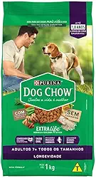 Purina Dog Chow Ração Cães Idosos Dog Chow Carne E Frango 1Kg