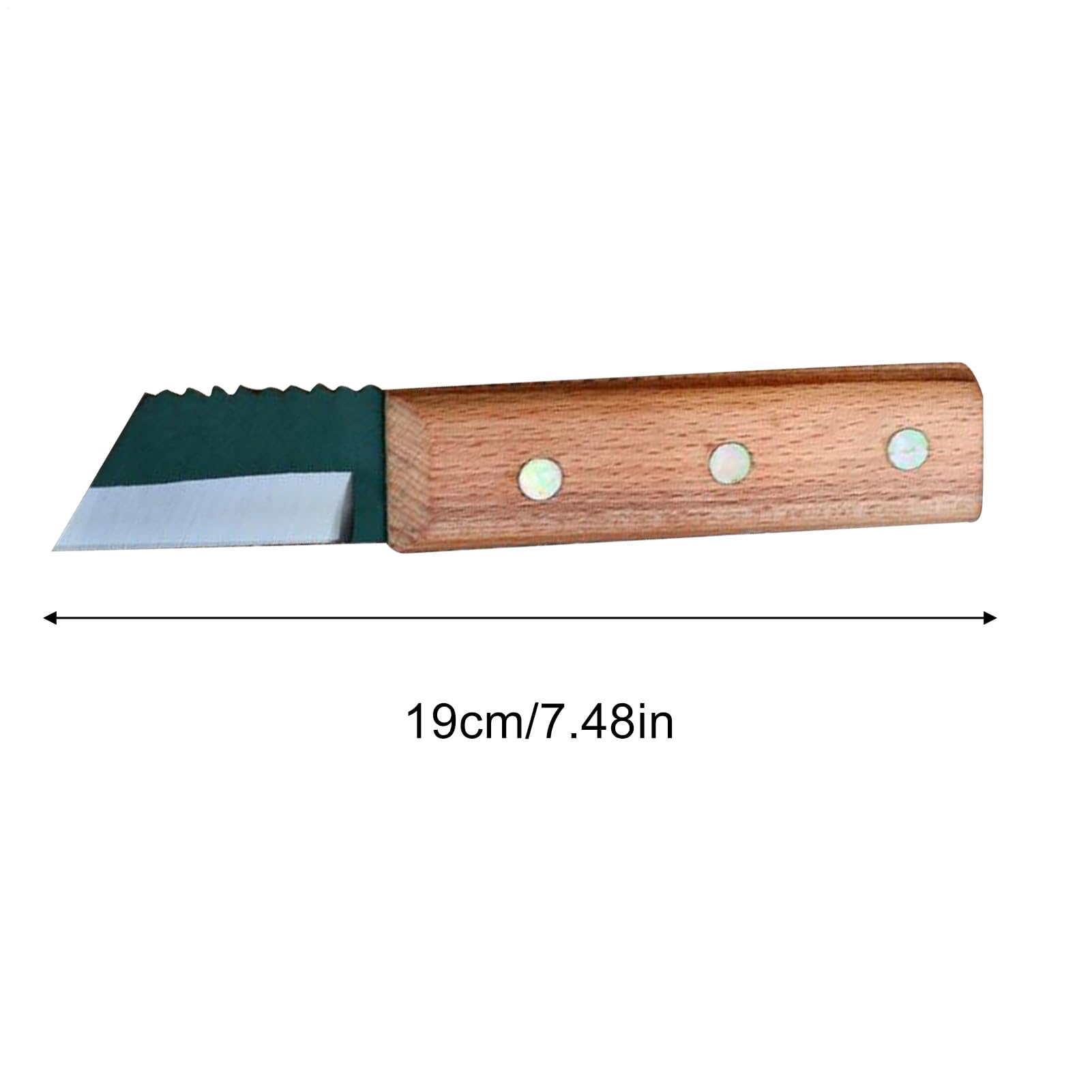 Attrezzo per Innesti - Manico In Legno Antiscivolo Da 19 Cm,Cesoie Da Giardino Attrezzi Da Giardinaggio A Mano,Per Casa Balcone Patio Davanzale Cortile Frutta Fiori Bonsai Diserbo