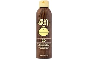 Sun Bum Original SPF 30 Sunscreen Spray: Hawaii-Friendly, Vegan, and Ultra-Moisturizing