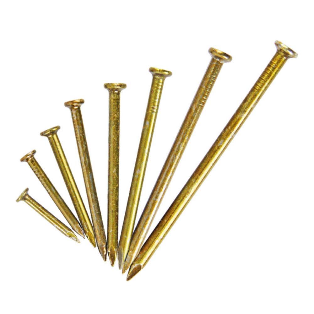 Clavos de Cemento/Clavos Acero/Clavos murales/Clavos Pared 500g 60MM Aproximadamente 90 Piezas,Clavos(50mm)
