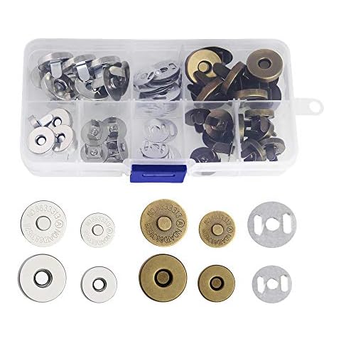 CODIRATO 20PCS Botónes Magneticos Cover