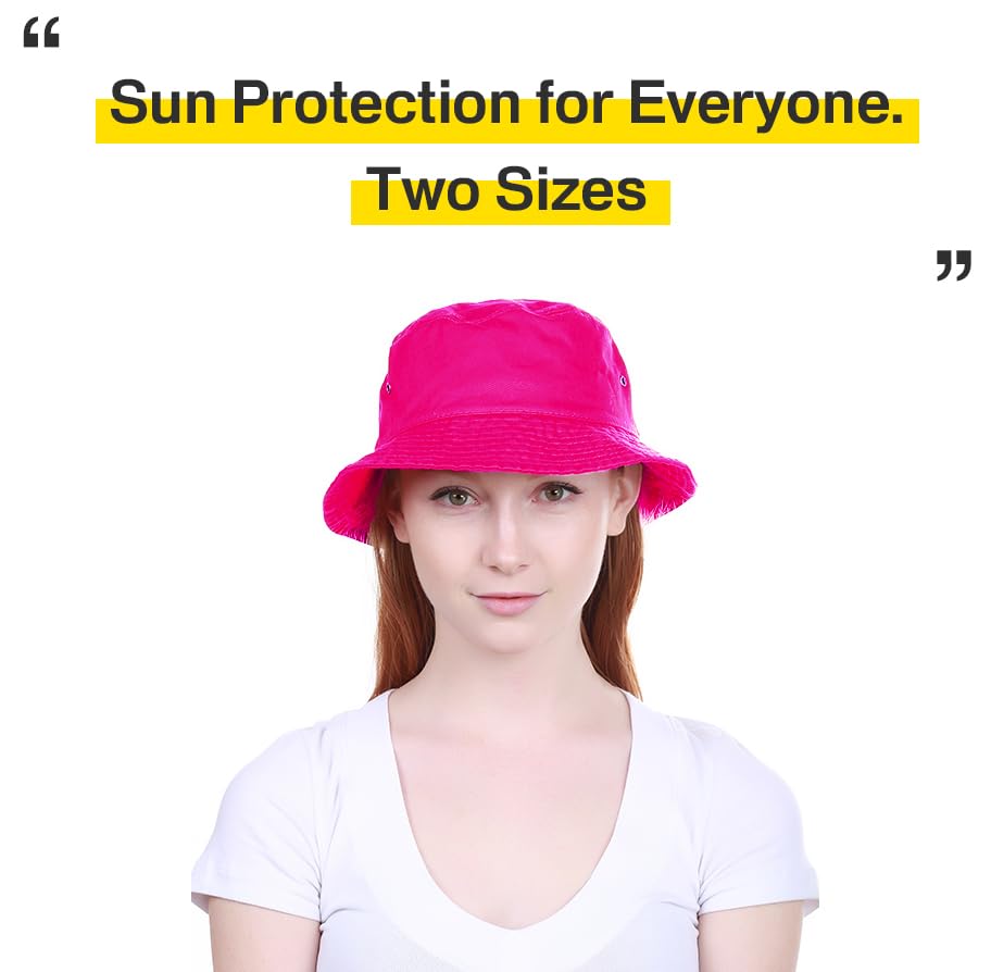 Image of KBETHOS 100% Cotton Washed Bucket Hat