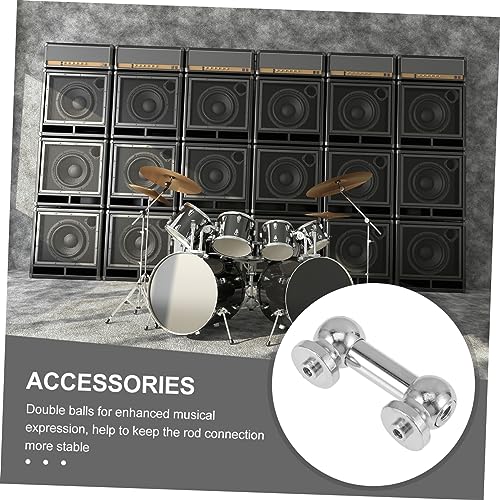 Soporte montura para tom de batería Levemolo con accesorios metálicos duraderos para una expresión musical mejorada y estabilidad en instrumentos de percusión miniatura 2