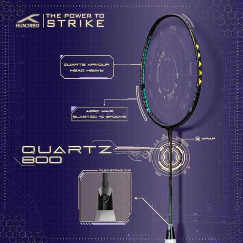 Image of Quartz 800 - Black /Green (UNSTRUNG)