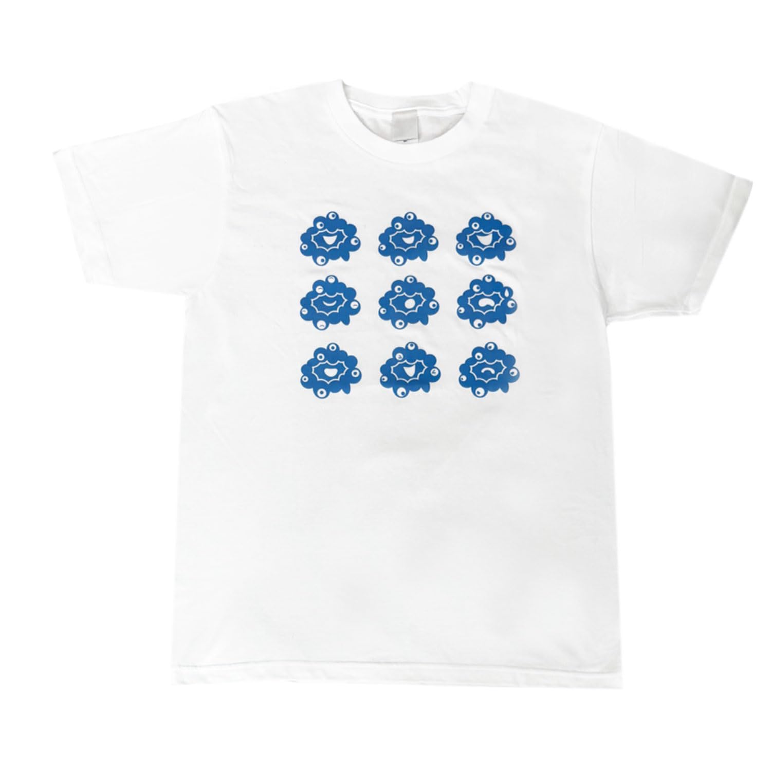 Amazon | EXPO2025 ミャクミャクTシャツ フェイス SMA/013ホワイト L 
