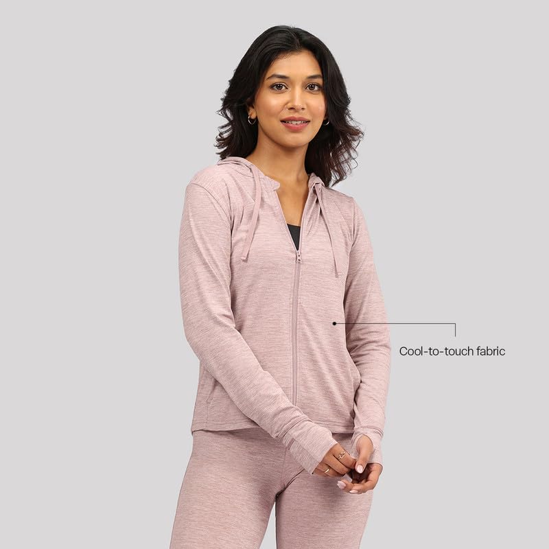 Image of BlissClub AirMeltTM Zippered Jackets | Chic zippered front | Thumbhole detailing | Weightless fabrics | Pockets | Cool-to-touch fabrics