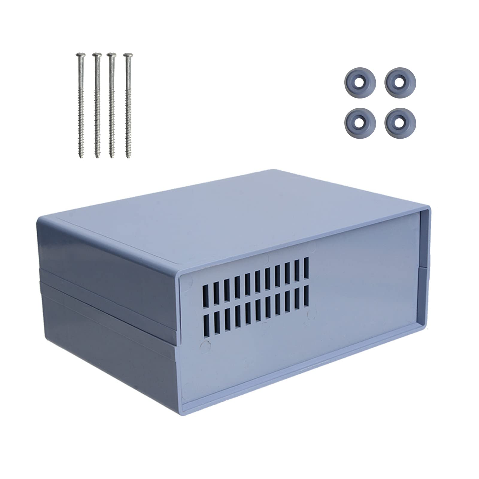 Electrical Enclosure Box,Toolzia Junction Box Ip56 Pvc Plastic Adaptable Enclosure Outdoor Lighting Cable Electrics Connection Box (160X120X70 mm/Purple)