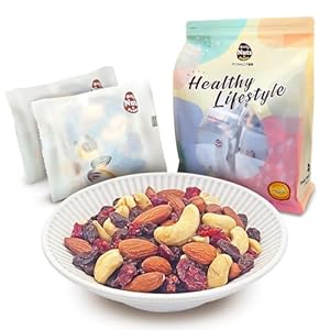 【レビュー注意】Daily Nuts & Fruits 小分け4種ナッツ＆ドライフルーツミックス 1kg（20g×50袋) 1,490円（29.8円/袋）！プライム会員は送料無料！