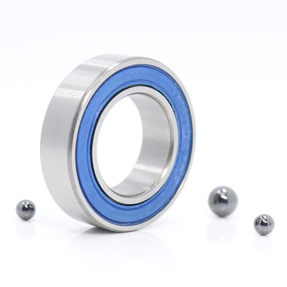 Pratique 15267 15267-2RS 15267RS roulement en céramique Hybride 15x26x7 mm ABEC-1 pédalier de vélo pièces de Rechange roulements à Billes Si3N4