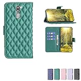 TPU Silicona Funda Fija + Color de Contraste Posición de la Tarjeta Multifuncional PU Cuero