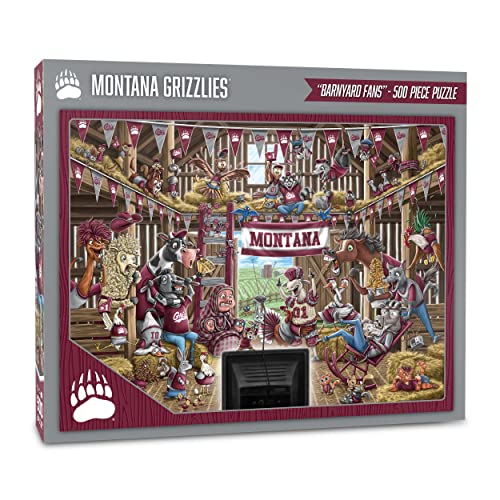 Image of YouTheFan NCAA Barnyard Fans 500pc Puzzle
