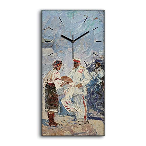 Horloge sur Toile Salon et Chambre Ne Pas Tic Tac en Silence Décoration Art Moderne