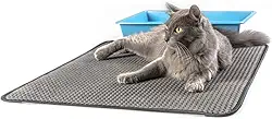 Tapete Higiênico Para Gato Coletor De Areia (EXG-68 x 100cm) Cor Cinza