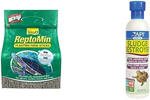 ReptoMin Floating Food Sticks and API Sludge Destroyer: The Perfect Duo for...
