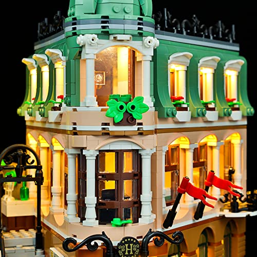 BOOVAX Beleuchtungsset für Lego Boutique Hotel 10297 - Beleuchtung Lichtset (Nur Beleuchtung) (Classic Licht) – Bild 5