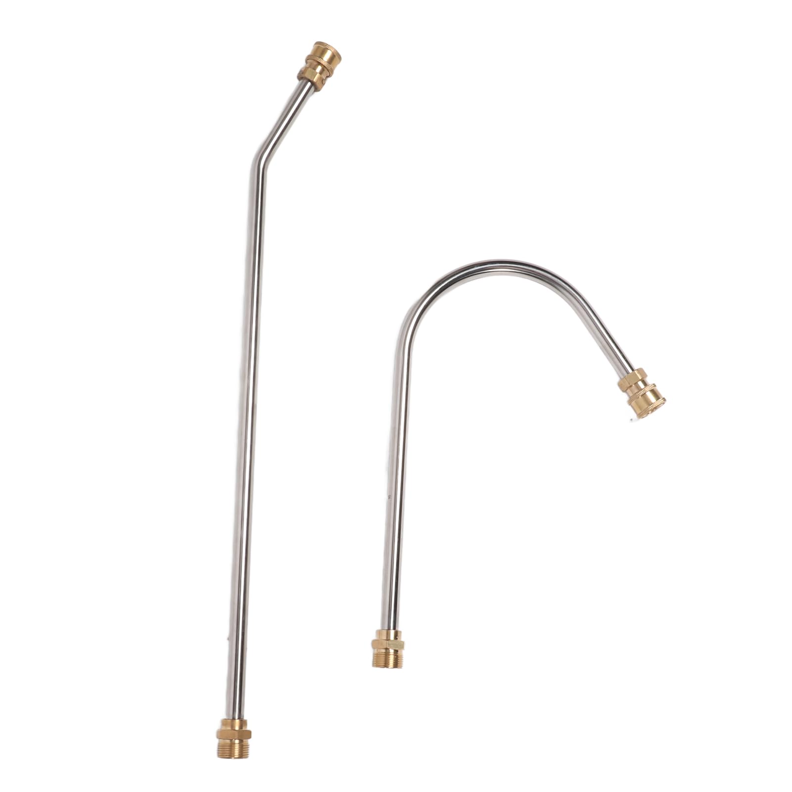 Varita de Extensión Telescópica de Aleación de Aluminio para Lavadora a Presión, Varilla Retráctil de, y 5 Secciones con Boquilla, Herramientas Ideales para Limpieza de